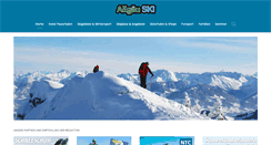 Desktop Screenshot of allgaeu-ski.de